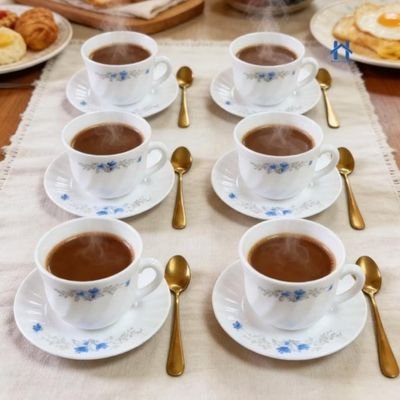 Kit com 12 Xícaras